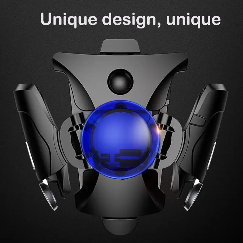 PUBG Gamepad Artifact ABS Zinc Phone Back Clip Free Fire Button Aim Key Trigger L1 R1 Shooter Controller For Mobile Phone iPone