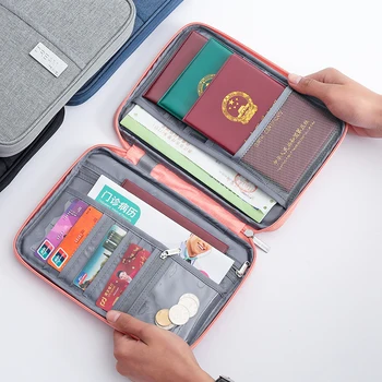 

NEW Waterproof Family Passport Holder Travel Wallet Card Package Credit Card Holde Organizer Travel accessories Document Case