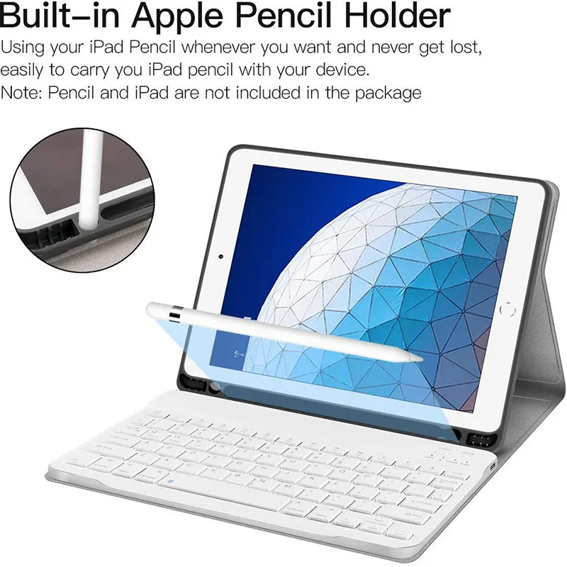 

iPad Keyboard Case Mini 4 /5 for iPad Mini A1538/A1550,Wireless Bluetooth Keyboard Magnetic Cover with Sleep/Wake,Pencil Holder