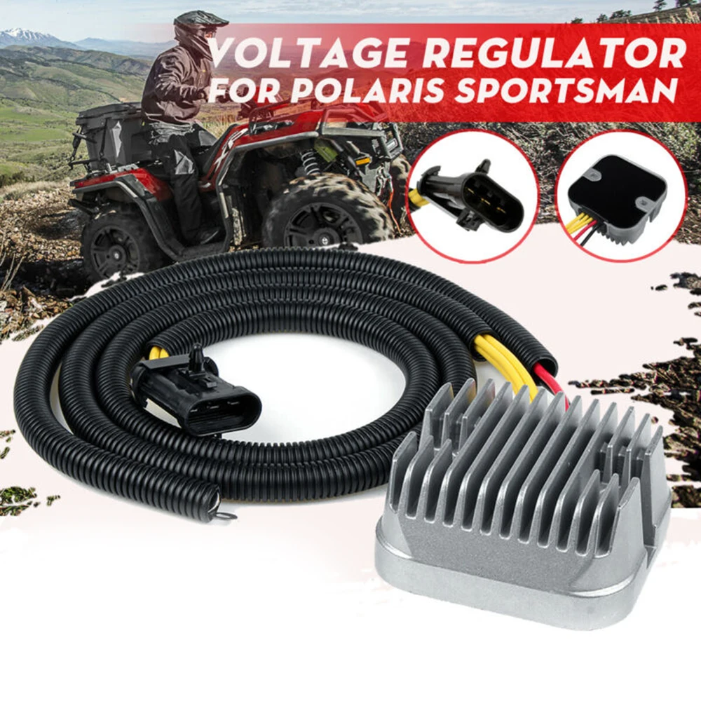 

Voltage Rectifier For Polaris Sportsman 550 Forest Direct replacement Black 1pc