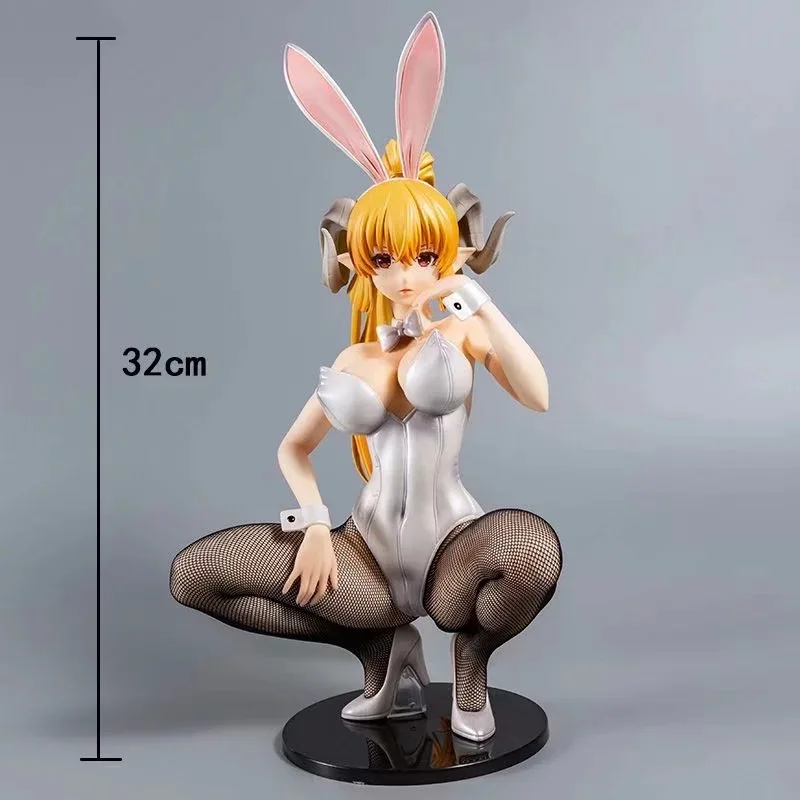 Аниме 32 см, свободный B-style The Seven Deadly Sins Lucifer Soft Bunny Ver. Сексуальная девушка 1/4 Масштаб Окрашенные ПВХ фигурка модель игрушки