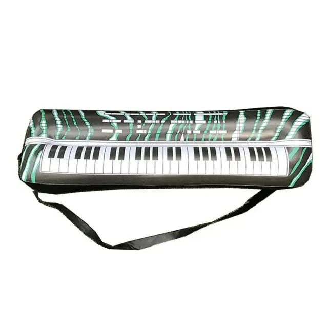 Inflatable Toys Musical Instrument Saxophone Guitar Electronic Organ Drum Kid PVC Simulate Stage Props Party Toys Random Color 4