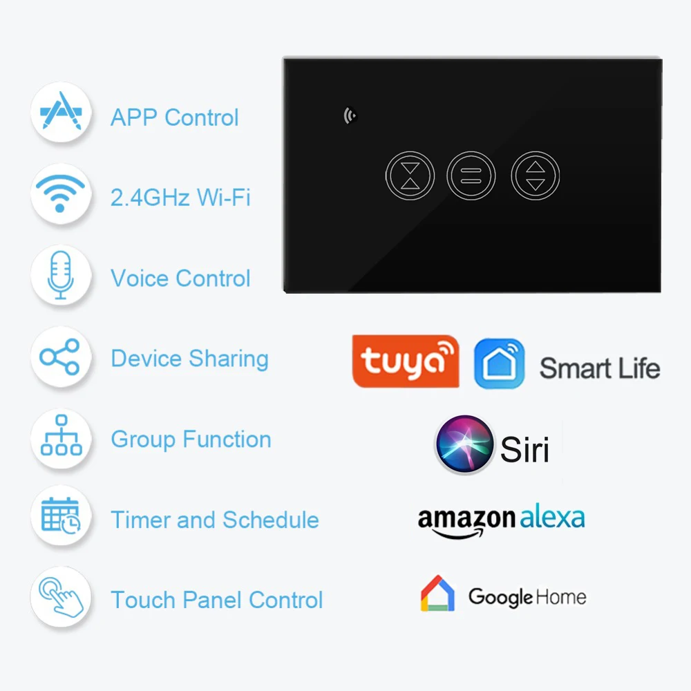 Переключатель для штор Smart Life Tuya с роликовым затвором и электромотором сделай сам