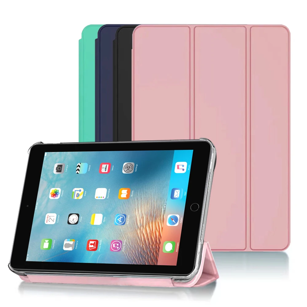 Qijun-pu Capa de Couro Flip Capas Magnéticas para Ipad Pro 9.7 A1673 A1674 A1675 2023