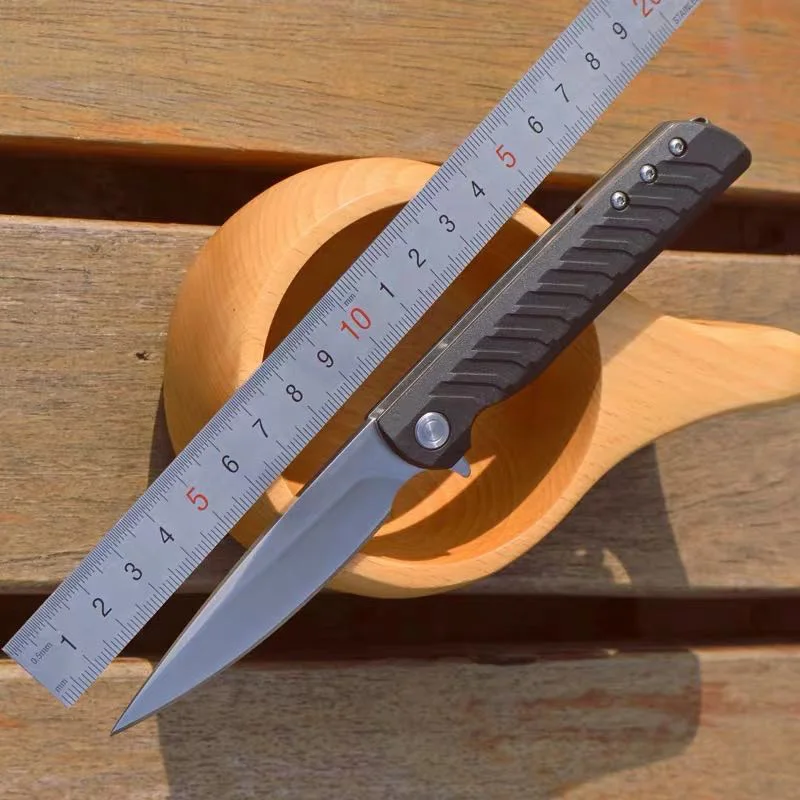 CRK 3801LCK складной карманный Ножи 8Cr13 лезвие нейлоновое стекловолокно ручка на