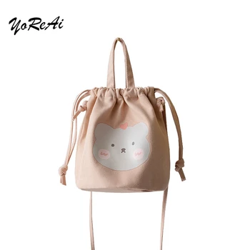 

YoReAi Fashion Women Shoulder Bags Classic Style Ladies Crossbody Bags Casual Female Shopping Handbag Canvas Handbags Girls Tote