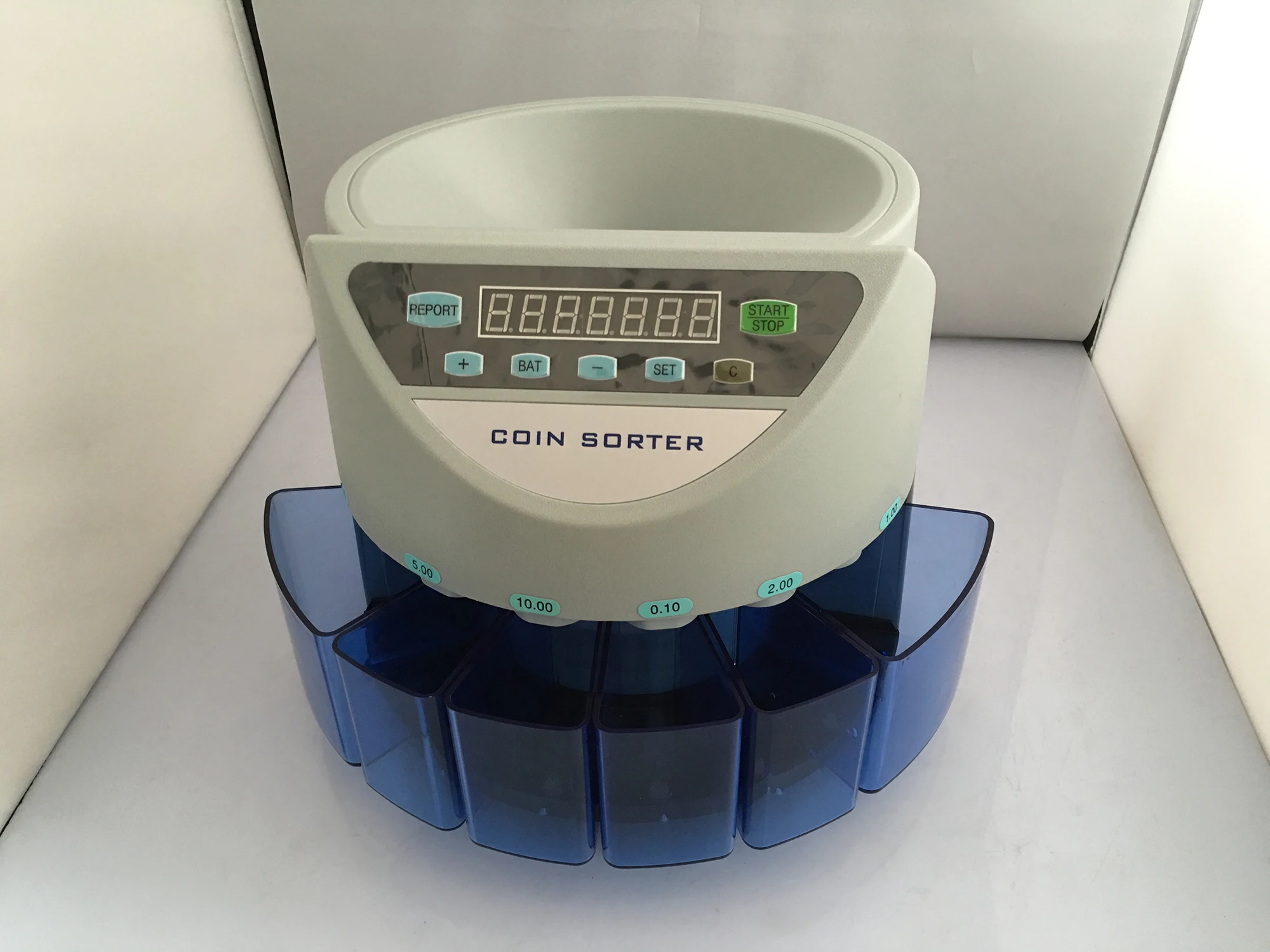 

Electronic coin sorter SE-900 coin counting machine for most of countries