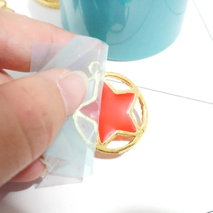 4 см* 5 м бумажная лента для металлической рамки DIY ювелирных изделий кулон УФ смолы клей FIF66