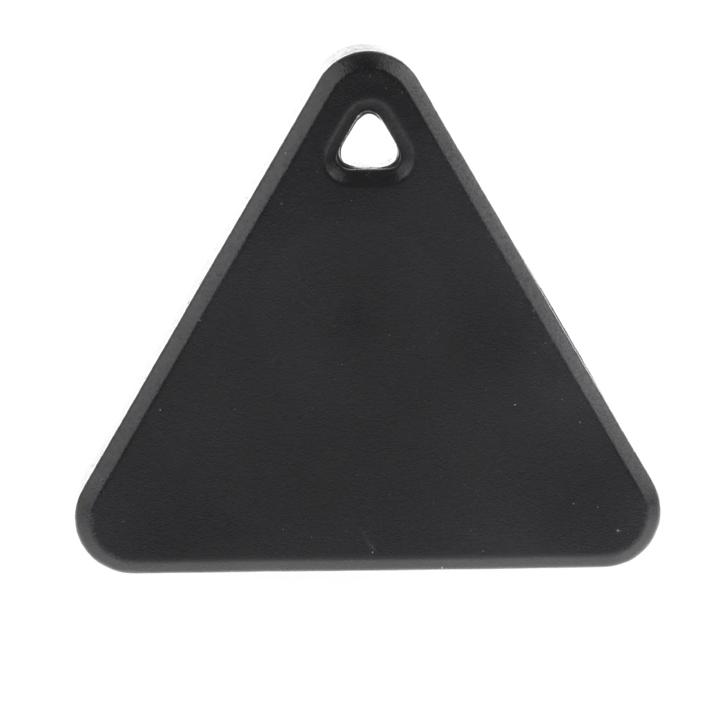 Black Smart Key Finder Anti-lost Tag Mini Bluetooth Pet Tracking Alarm GPS Locator Triangle