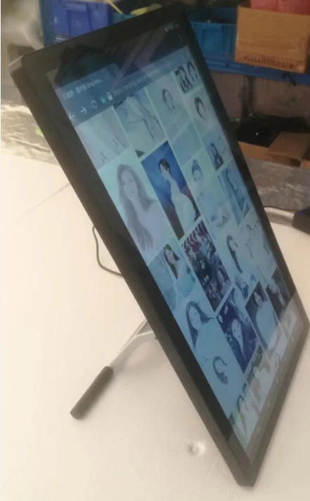 

Facial recognition ID carder built in 15 17 19" inch digital tablet lcd display