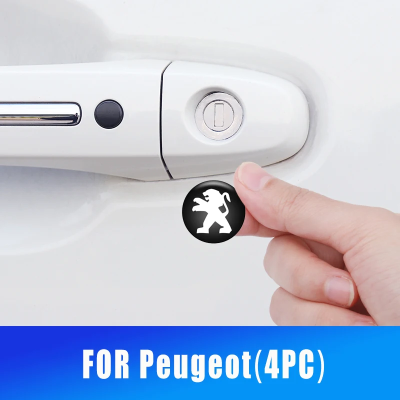 Car Door Keyhole Decorative For Peugeot 207 307 107 407 507 508 408 308
