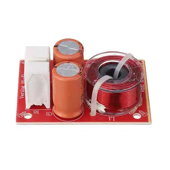 

WEAH-D224 80W High Low Speaker Crossover 2 way Frequency Divider Sound Quality Upgrade Tool for 4-8 ohm Speaker Accessories