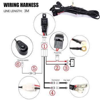 

9 LED Driving Head Light Round Flood Work Lamp For Off Road Vehicle Jeep/ ATV