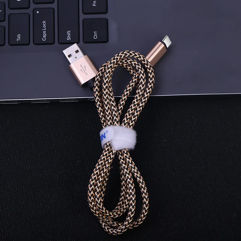2 м 3M usb type-C зарядный кабель для samsung S8 S9 S10 huawei P20 Lite Xiaomi Redmi Note 8 type c USBC длинный шнур Быстрая зарядка - Цвет: Золотой
