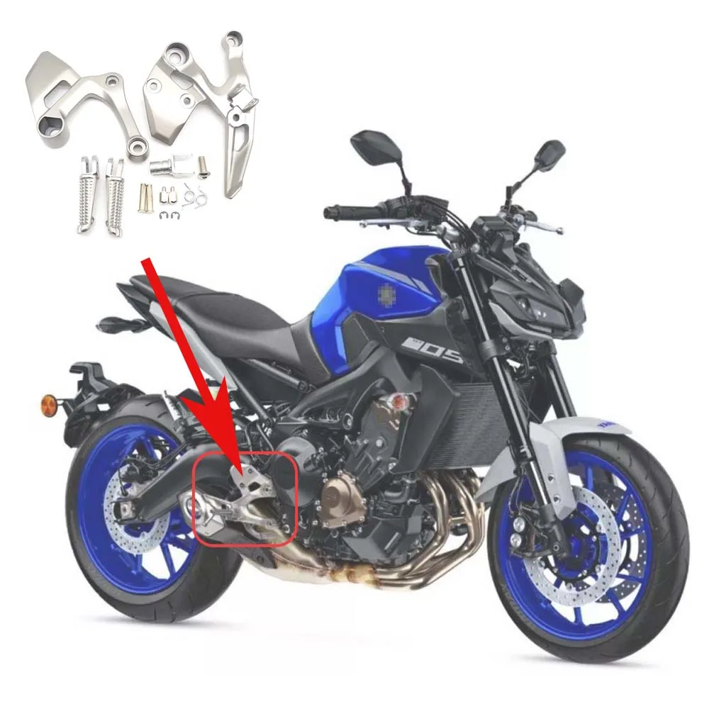 オートバイ フットペッグ ヤマハ用 MT125用 MT25用 MT03用 MT09用 MT10