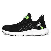 High-quality Running Shoes for Men Breathable Mesh Ultralight Sneakers Black Athletic Sport Shoes Training Run Drop-shipping