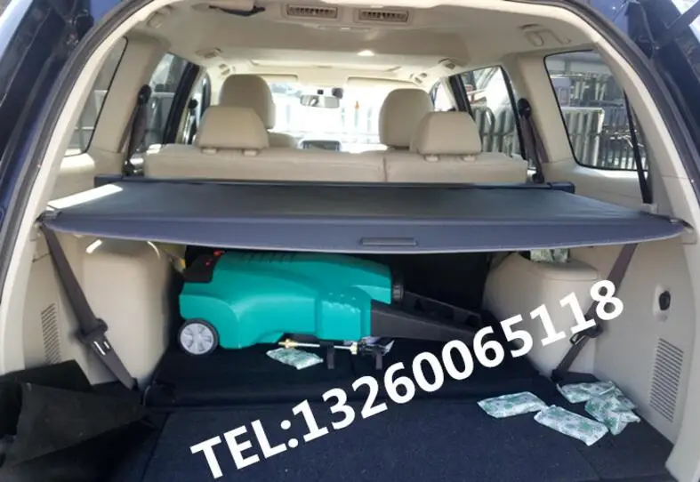 Задний багажник автомобиля защитный лист для багажника Крышка для Mitsubishi Pajero Sport 2012.2013.(черный, бежевый