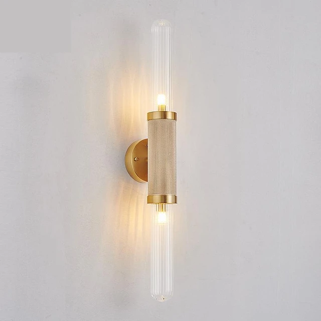 Moderne luxe cristal applique murale pour salon décor led lumières Dressing  lampe mur led lumière Villa