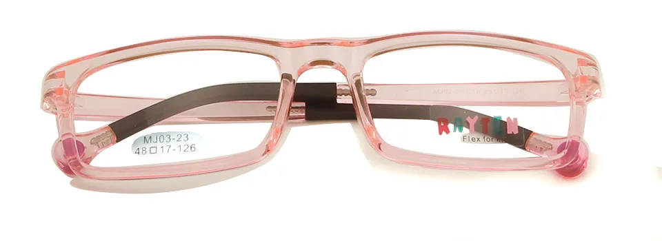 child glass pink Память титана Tr90 Дети оптические очки ультра-легкие близорукость очки Квадратные мальчики девочки детские очки с гибкой оправой - Цвет оправы: child glass pink