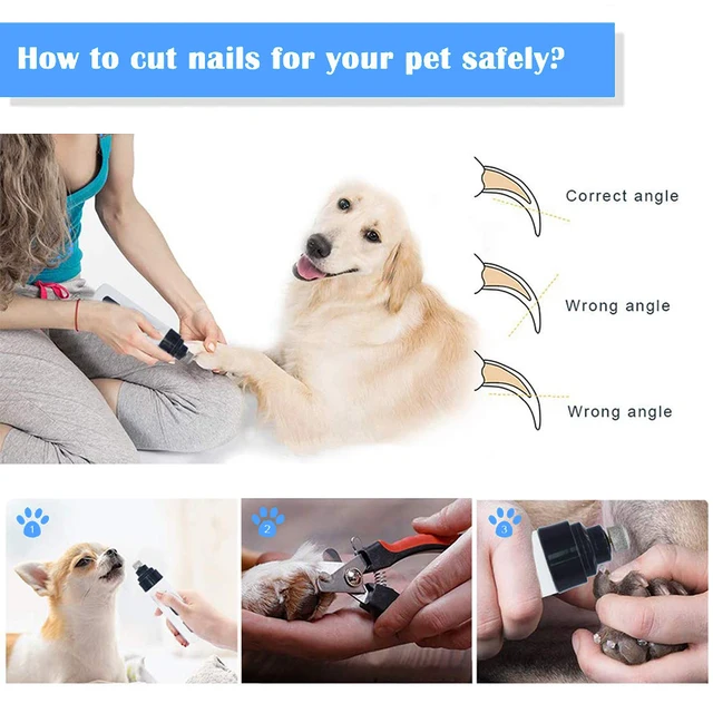 Dog Nail clipper for dogs nail clippers pet grinder short unhas gato for cats Nail Clipper