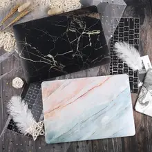 Модный чехол для ноутбука с мраморным узором для MacBook Pro 13 15 дюймов Air 11 13,3 защитный чехол с клавиатурой