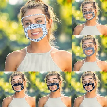 

PM2.5 Breathable Flower Face Mask Printed Masks Fabric Protective PM 2.5 Dust Mouth Cover Washable Reusable Mouth Mask#40