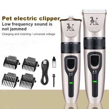 

professional hair cutting tool Pet Shaver Clippers Low Noise Rechargeable Cordless Electric Hair Clippers 20ML ножницы для собак
