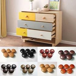 1PC Natural Wood Cabinet Drawer Pull Handles Cabinet Knobs and Handles Cupboard Door Furniture Handles Pulls Furniture Hardware