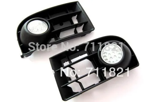 

Front Fog Light Kit LED White For VW Golf MK5