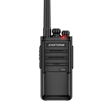 Zastone zt99 uhf talkie walkie 5w rádio presunto handheld rádio em dois sentidos mini walkie talkie portátil rádio transceptor