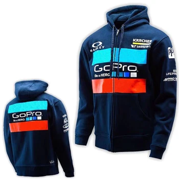 

mens motorcycle hoodie racing moto riding hoody clothing jackets men cross Zip jersey sweatshirts coat Windproof Clothes Driving