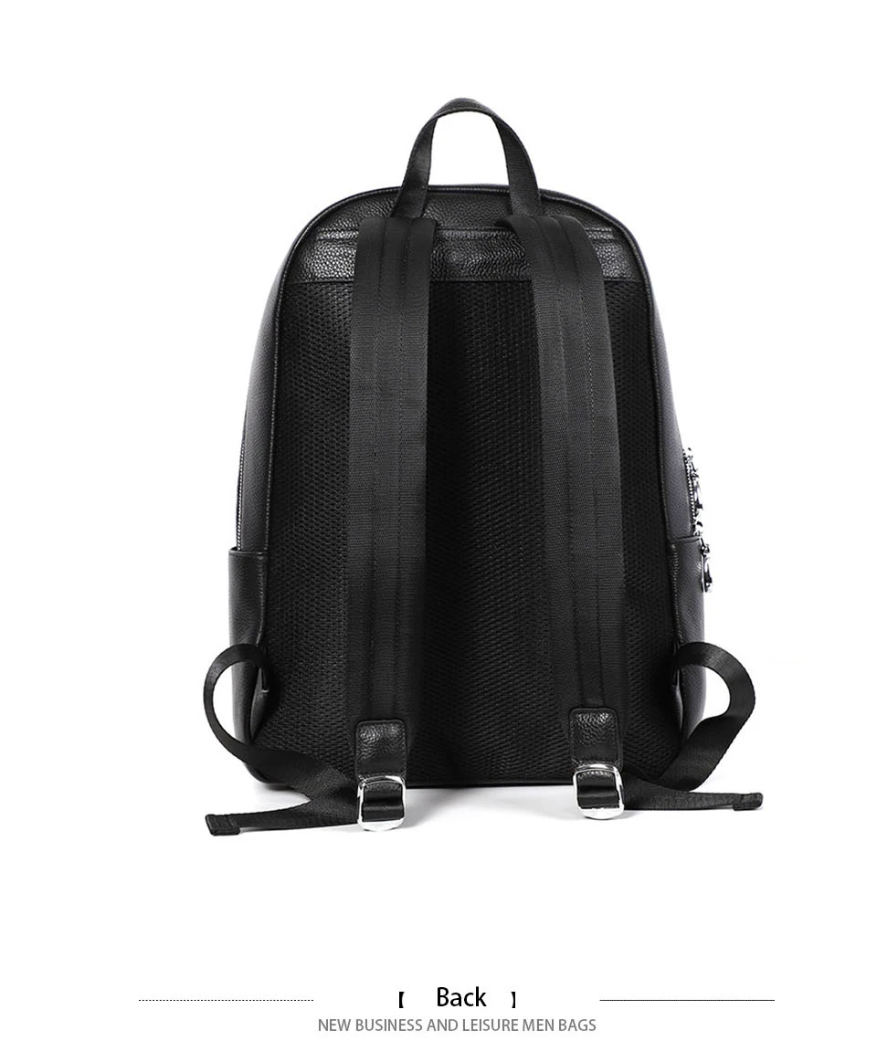 Рюкзак 15,6 дюймов, сумка для ноутбука, рюкзак из натуральной кожи для мужчин, дорожные сумки, Подростковая Водонепроницаемая школьная сумка, мужской рюкзак Mochila