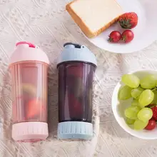 380 мл, 4 лезвия, ручная соковыжималка для цитрусовых, чашка, портативный блендер для сока, ручная соковыжималка, Многофункциональный миксер для фруктов, кухонные гаджеты