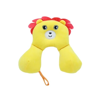 

Cute Neck Pillow Lightweight Home Support Soft Cartoon Travel Ergonomic Portable U Shape Cervical For Baby Sleep