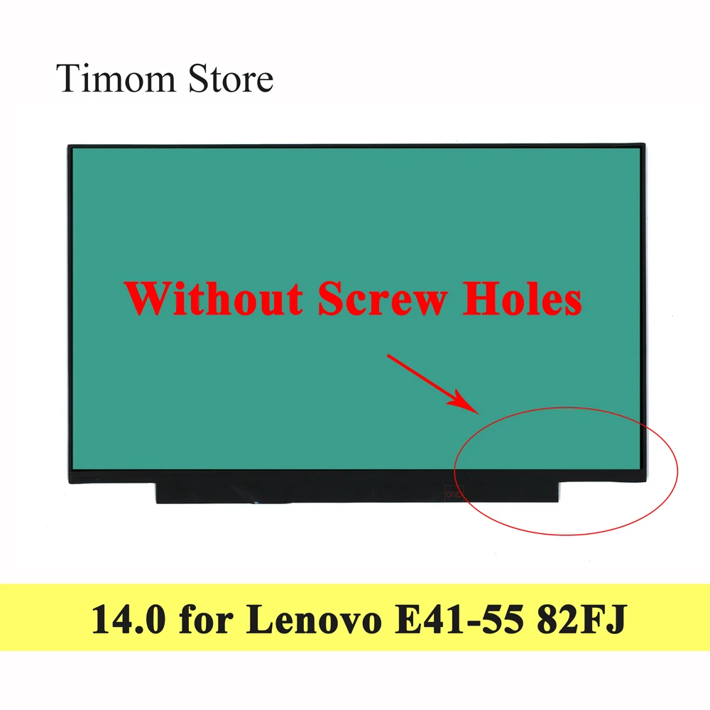 Для E41 55 Ноутбук Lenovo Тип 82FJ 14 0 ЖК дисплей светодиодный экран матрица 1366*768 1920*1080 FHD