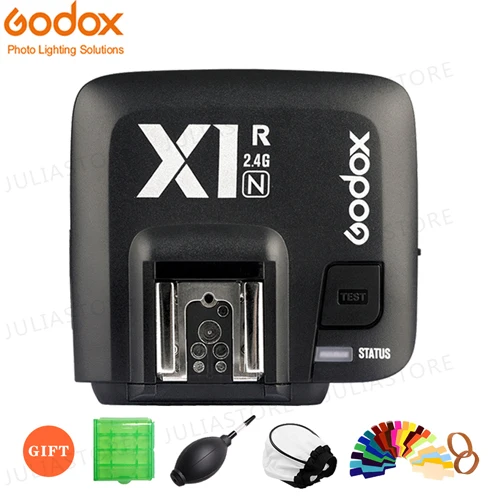 Godox TT600 2,4G HSS камера Вспышка Speedlite+ X1T-N передатчик для Nikon DSLR - Цвет: X1R-N for Nikon