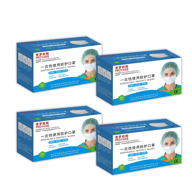 

IN STOCK 50pcs N95 KF94 FFP3 Mask 3-Ply Nonwoven Safety Mask pm2.5 Anti Virus Flu Hygiene Disposable Masks Protective