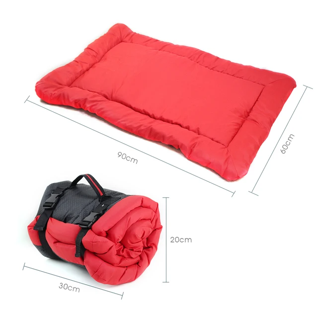 Dog bed blanket portable dog cushion mat waterproof outdoor kennel foldable pet beds couch for small large dogs