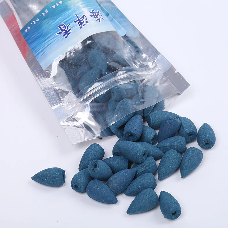 Cone Incense Fragrance 50Pcs/Bag 50Pcs/Bag Aromatherapy Rose Natural Scents Burner Yoga Lavender Air Fresh Cones Tower 43405 - Цвет: 7