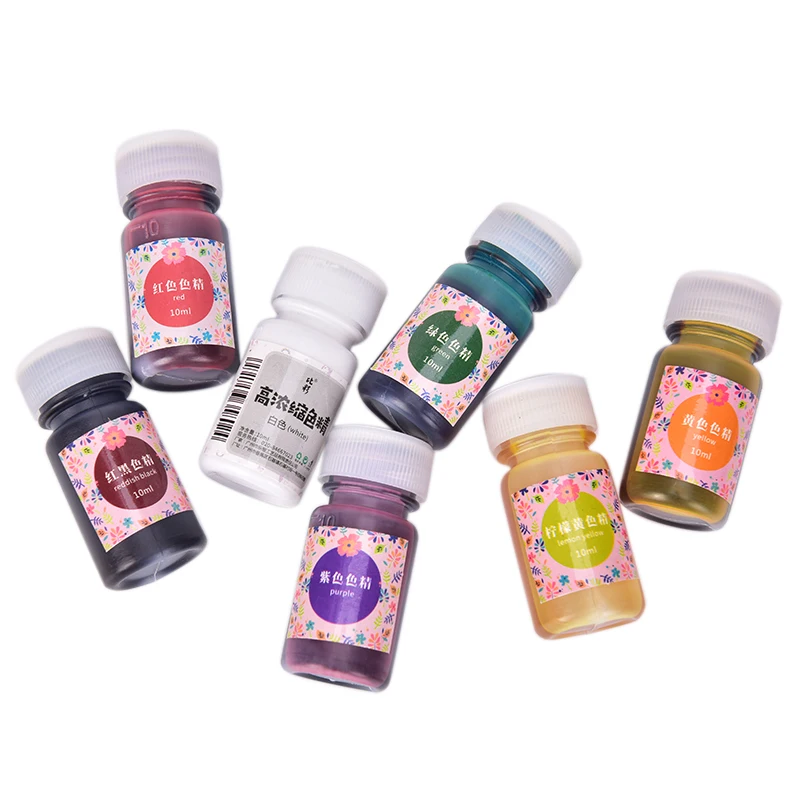 High Concentration UV Resin Liquid Coloring Dye Pigment Epoxy for DIY Jewelry Making Crafts Handmade Craft Supplies 12 Colors