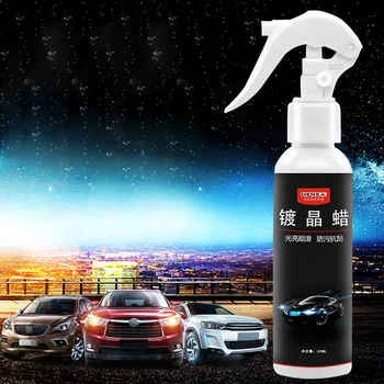 

120ml Car Grinding Polishing Paste Anti-scratch Car Paint Crystal Plating Wax Super Hydrophobic Glass Spray Coating