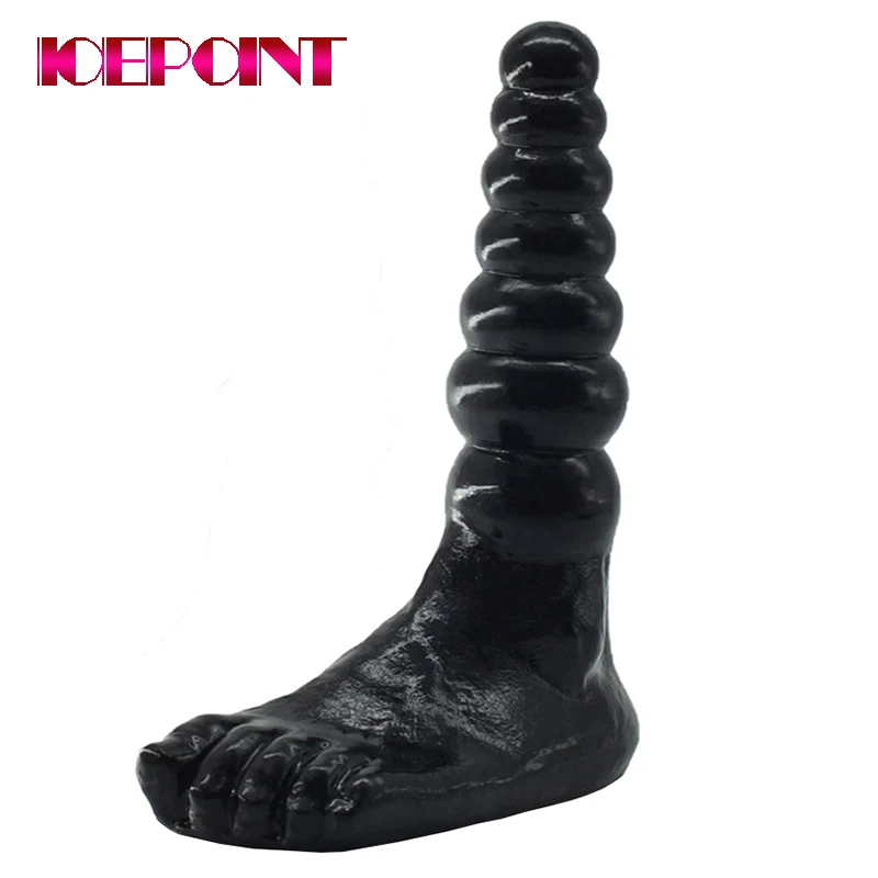 Huge Dildo Bead Anal Plug Big Hand Anal Stuffed Butt Plug Large Penis Foot Fist Masturbate Sex Toys for Women and Men