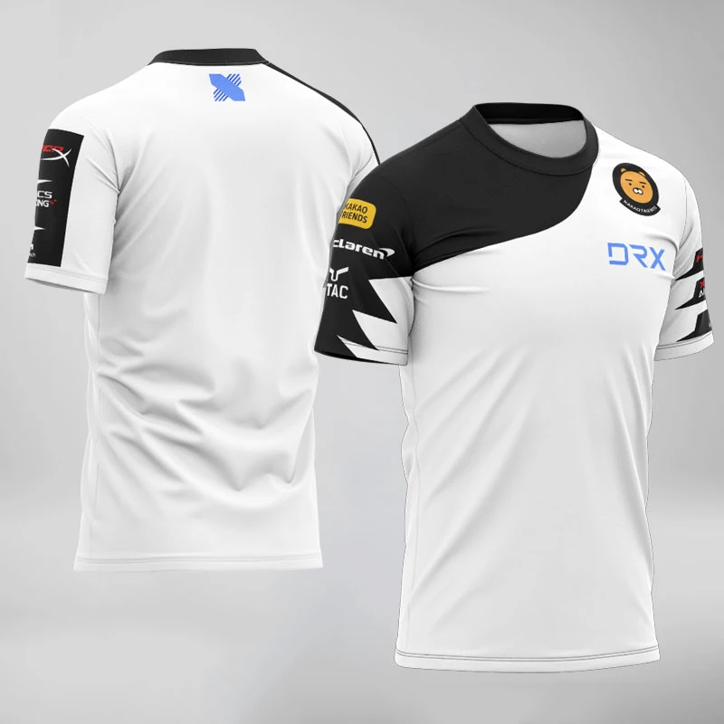 LOL E-sport LCK DRX Player Джерси Униформа командная футболка Kunden ID Fans Spiel футболки Männer Frauen