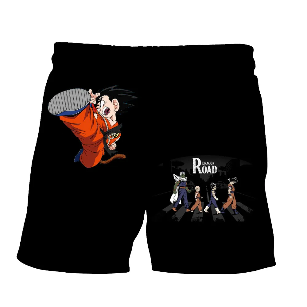 2019Dragon Ball 3D Printing Anime Super Saiyan Sports Shorts Dragon Ball New Design Sports Casual Harajuku Men and Women Shorts