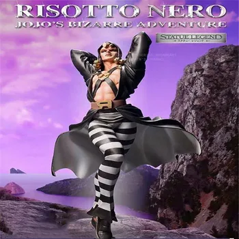 

Anime JOJO'S BIZARRE VENTO AUREO Golden wind Risotto Nero Cosplay Costumes Halloween Adult man women Party Costumes Dark uniform