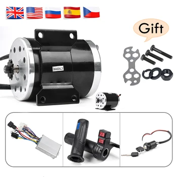 

Electric Brushed Motor Conversion Kit 24v/36v/48v 500W 1000W DC Motor Controller Throttle for DIY Electric Scooter E Bike Motor