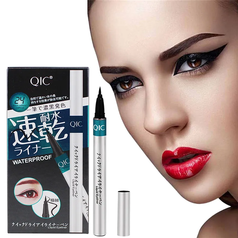 

1 Pcs New Waterproof Long Lasting Quick-drying Black Liquid Eyeliners Pencil Natural Plant Extract Eye Liners Make-up Cosmetics