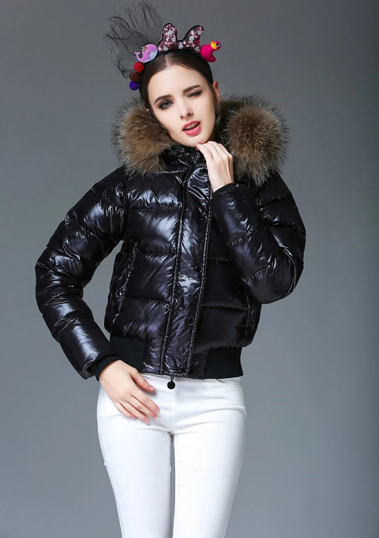 Теплый зимний толстый пуховик высокого качества, Женское пальто, парка, зимняя верхняя одежда, теплая брендовая одежда, зимнее гусиное пуховое пальто, верхняя одежда
