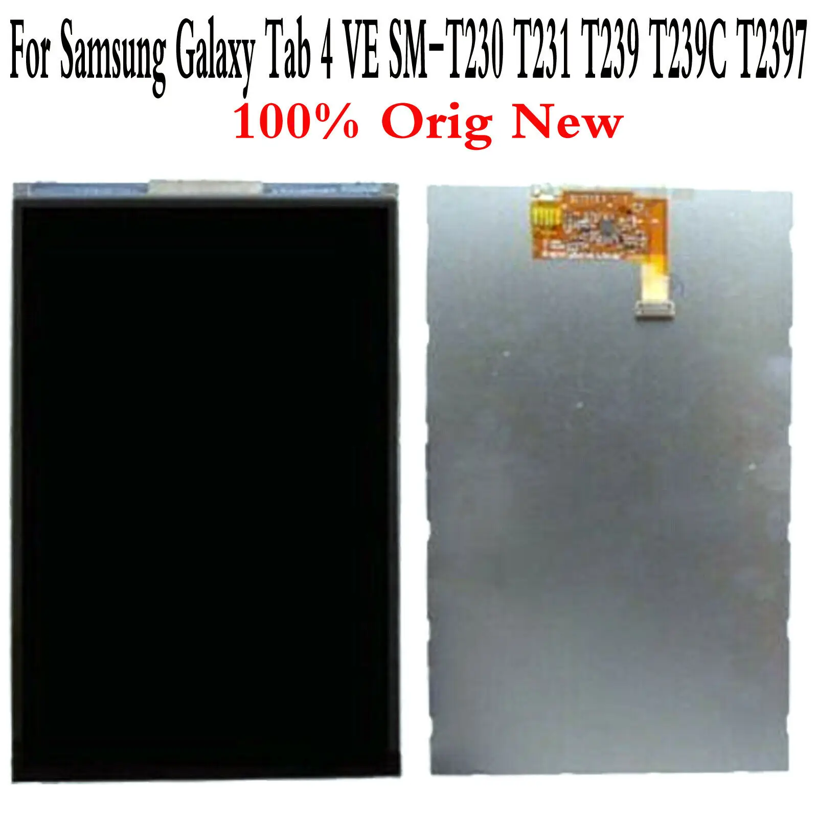 

Original For Samsung Tab 4 VE SM-T230 T231 T239 T239C T2397 LCD Display Screen