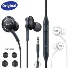 

Original For Samsung Earphones 3.5mm In-ear Wired Headphones With Mic IG955 Volume Control Headset For AKG Galaxy S10 S9 S8